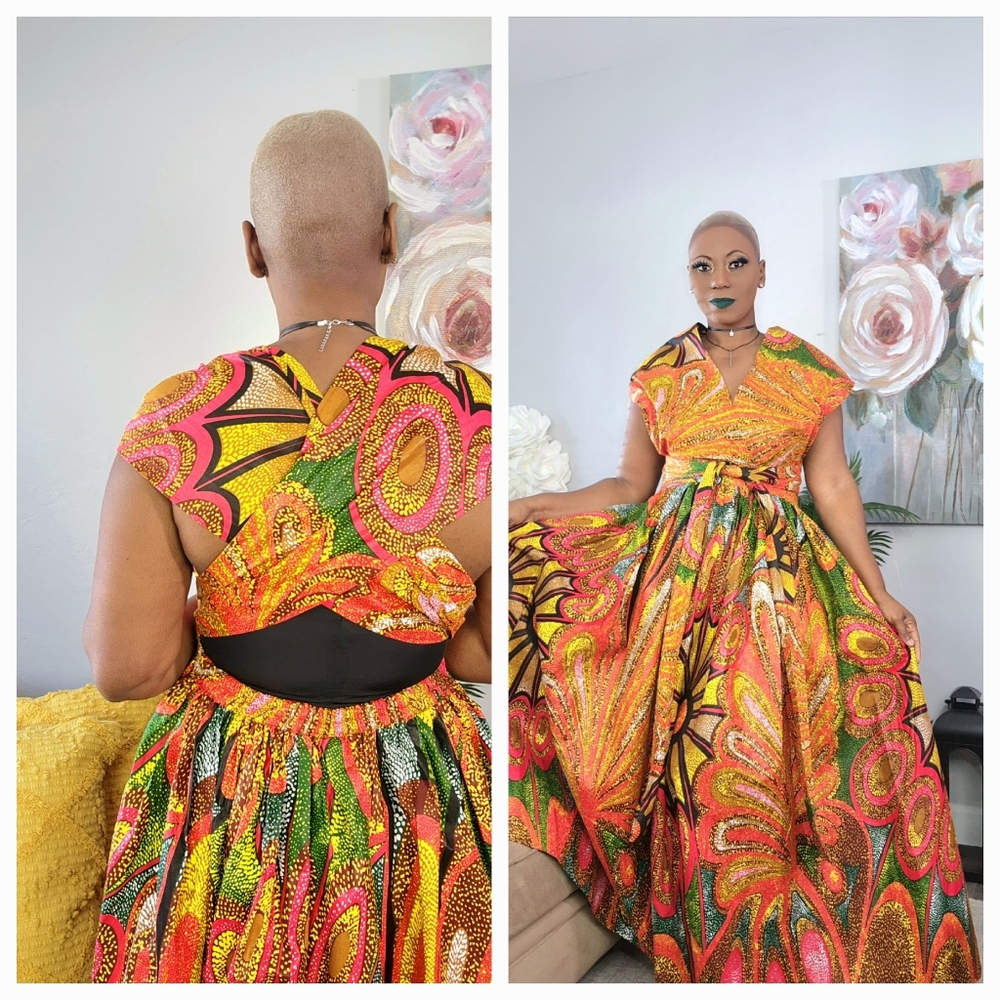 WRAP DRESS - Picture 6 of 6